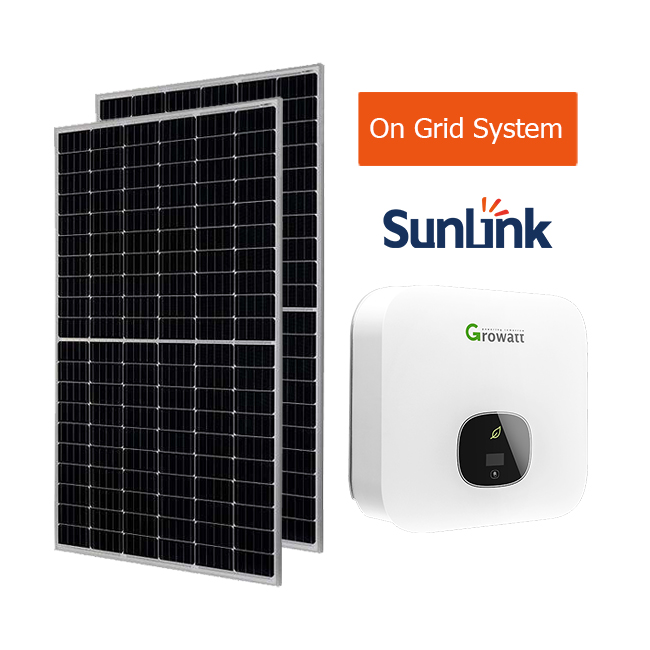 Solar on grid system - sunlink-china